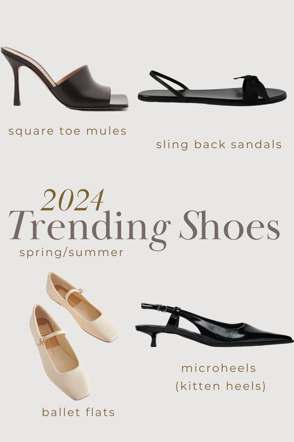 2024 Spring & Summer Shoe Trends: What to Expect