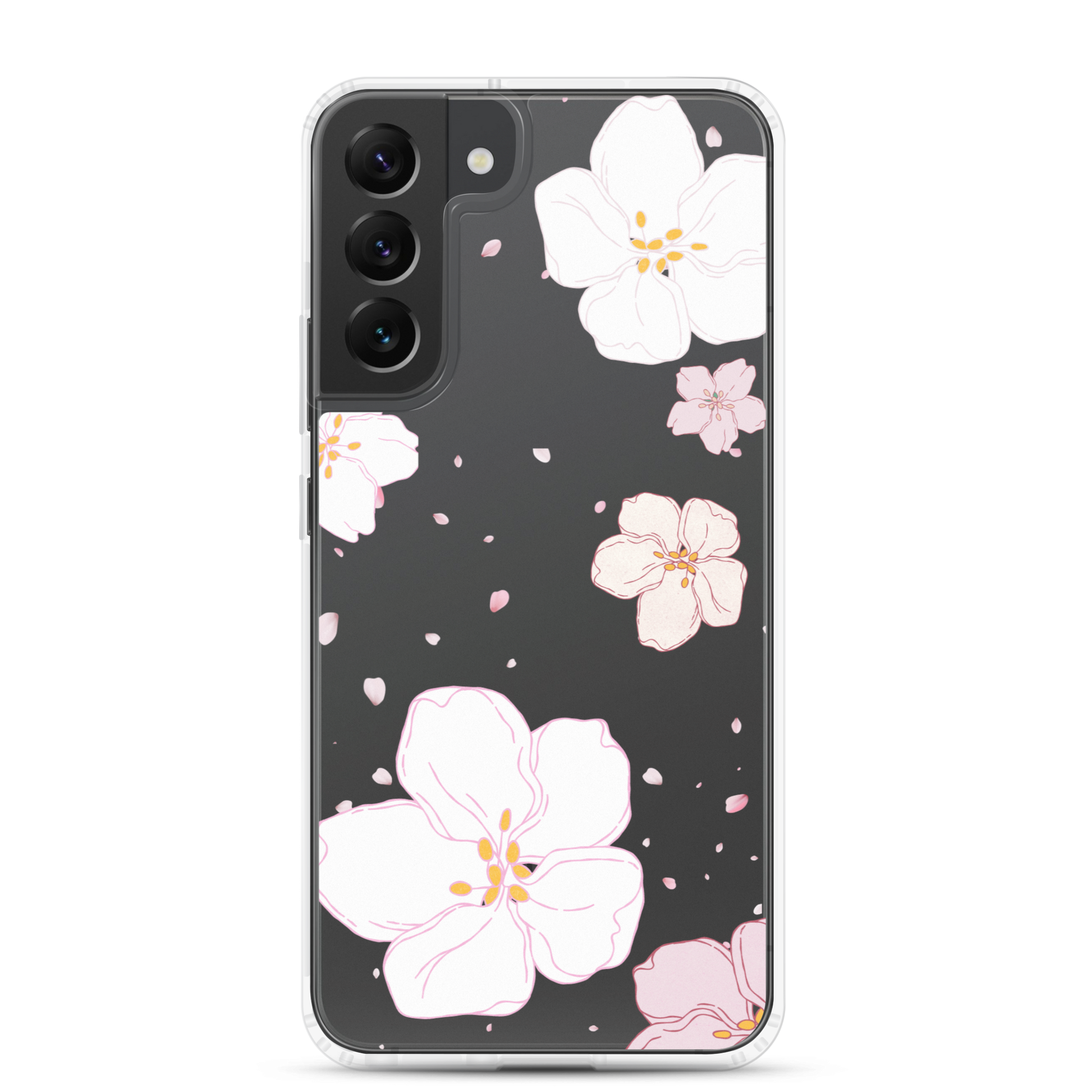 Cherry Blossom Clear Case for Samsung phones
